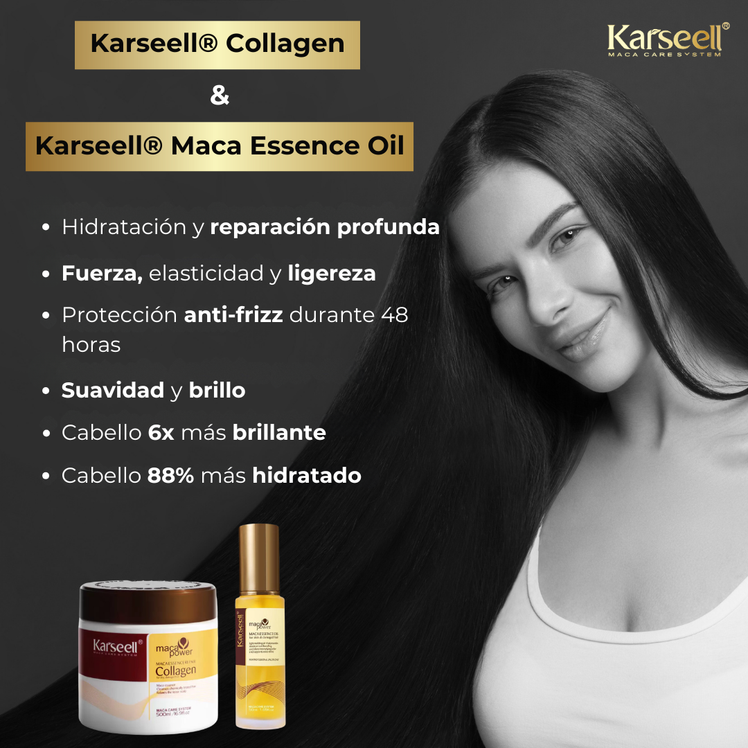 Kit Karseell Colágeno & Karseell Aceite de Esencia de Maca